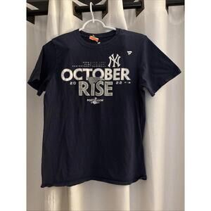 2022 NY Yankees October Rise Postseason Locker Room Shirt